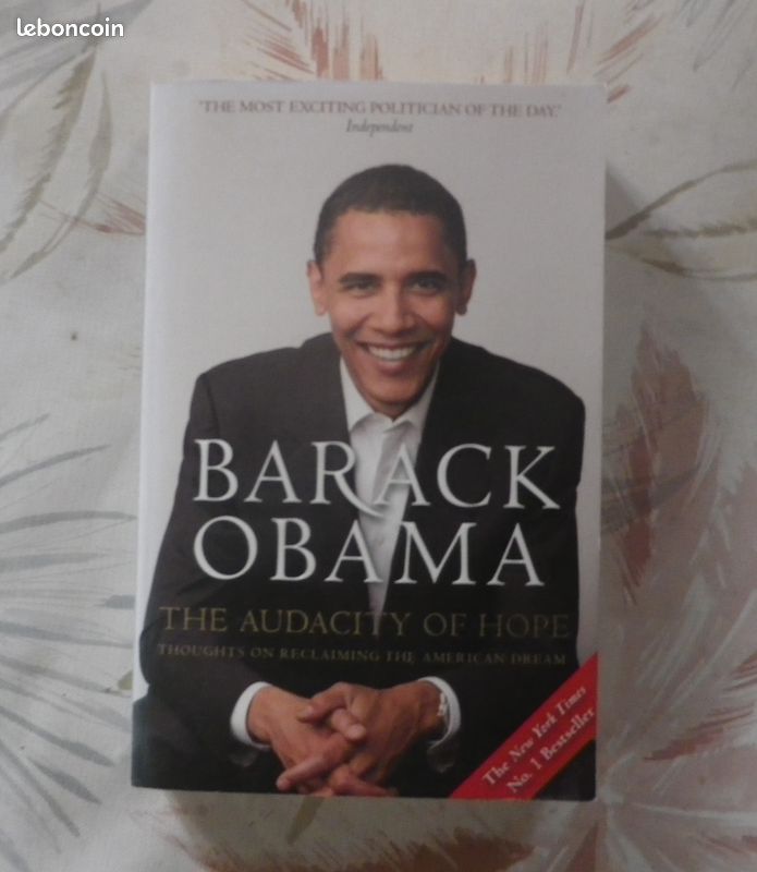THE AUDACITY OF HOPE by Barack OBAMA Ed (image 1)