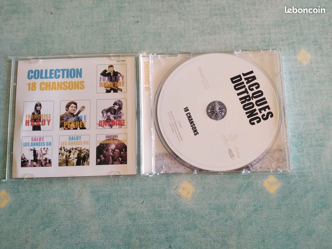 Jacques Dutronc - 18 chansons cd (image 2)