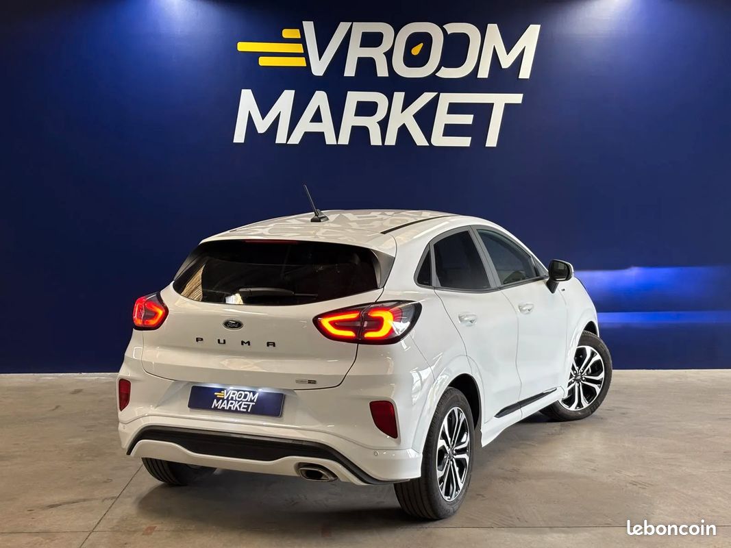 FORD Puma 1.0 Hybrid 125ch ST-Line - 2021 - 51 000 km - Suivi complet - Faible kilométrage (image 3)