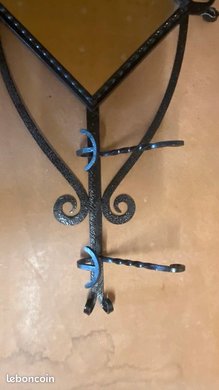 Porte manteau fer forgé années 1940 (image 1)