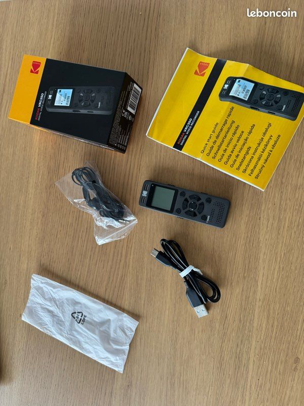 Dictaphone enregistreur vocal neuf - Kodak - sous emballage d’origine (image 1)