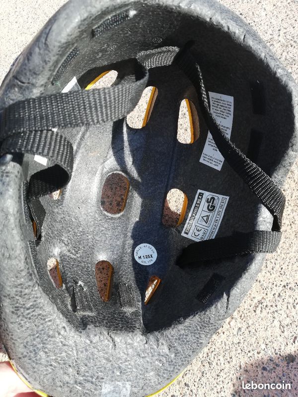 Casque vélo jaune (image 3)