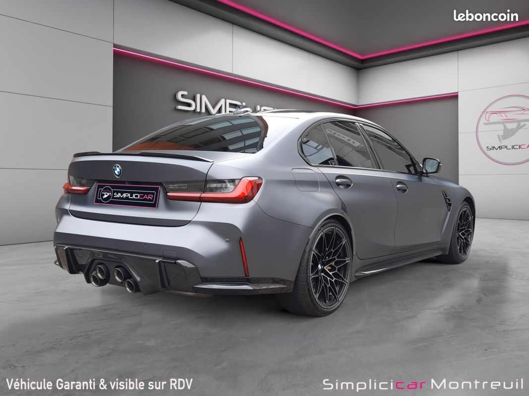 BMW M3 COMPETITION 510 ch BVA8 propulsion configuration unique garantie 12 mois (image 11)