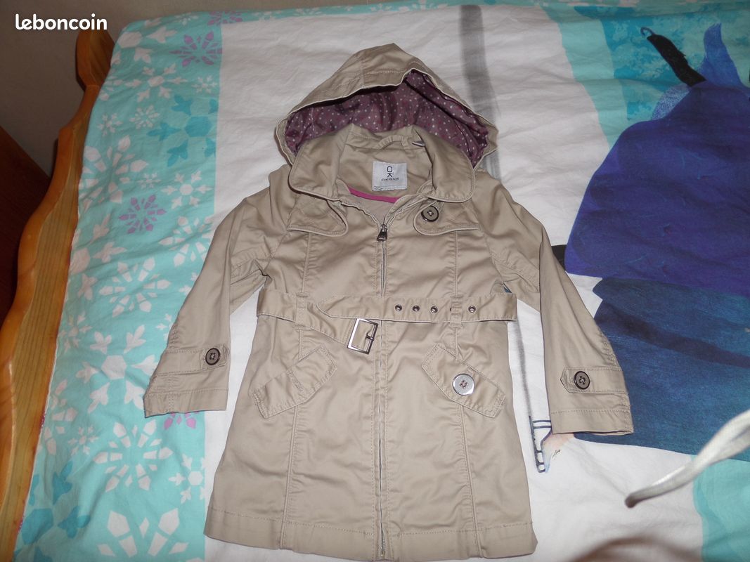 Manteau mi-saison OKAIDI 3 ans (image 1)