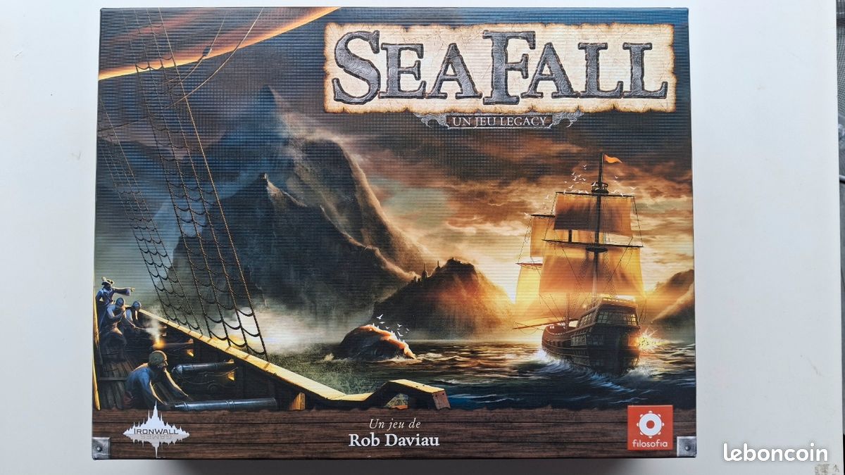 Jeu De Société Seafall (Sea Fall) - Édition Legacy De Filosofia - Version Française, Occasion