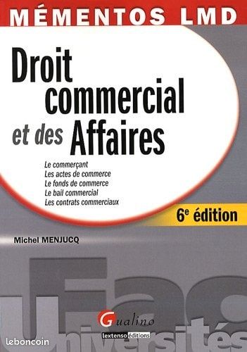 Droit commercial et des affaires