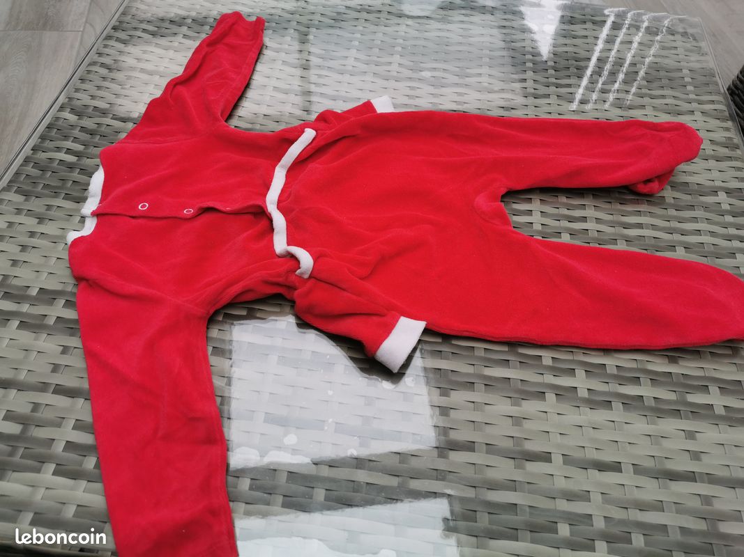 Pyjama / Pyjama-combinaison Noël Minnie Disney Baby — 18 mois (image 7)