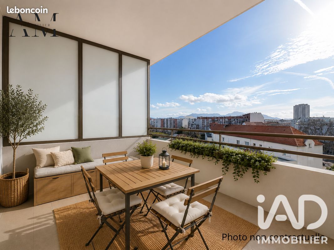 Appartement 3 pièces 56 m² · à Marseille · 56 m² · 265 000 €