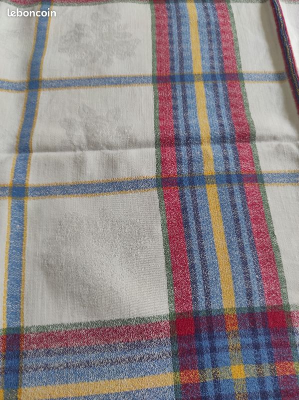 Ensemble nappe et serviettes anciennes (image 15)