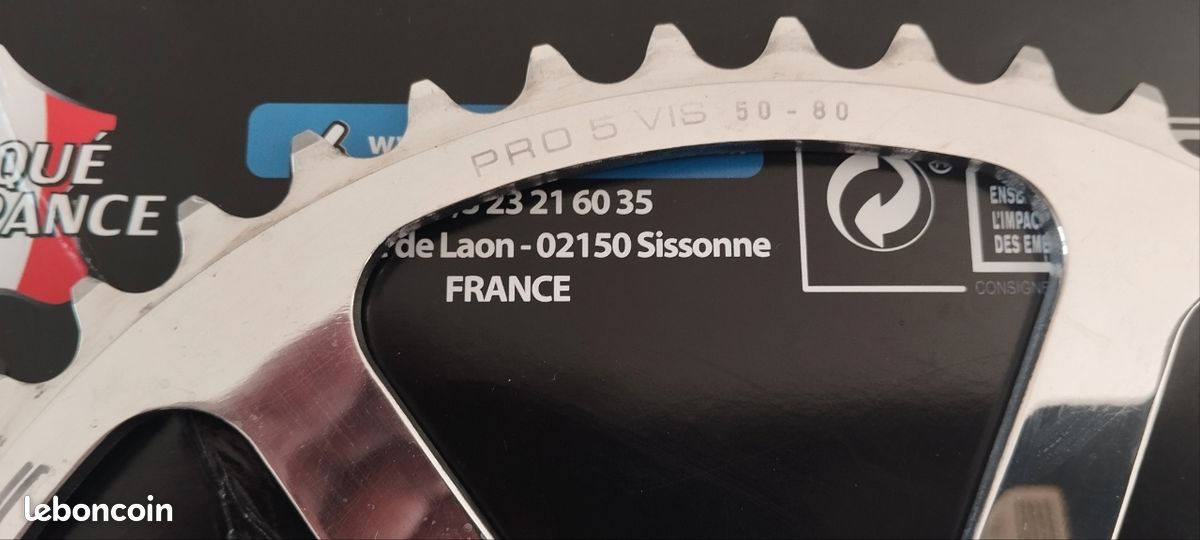 Plateau TA Spécialités 39d, bcd 130 - Équipements vélos