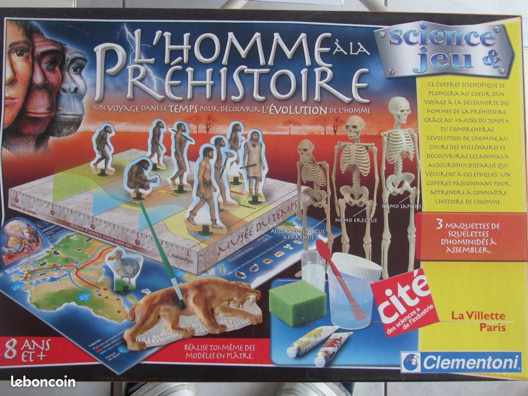 "L'HOMME A LA PREHISTOIRE" Sciences et jeu (image 1)