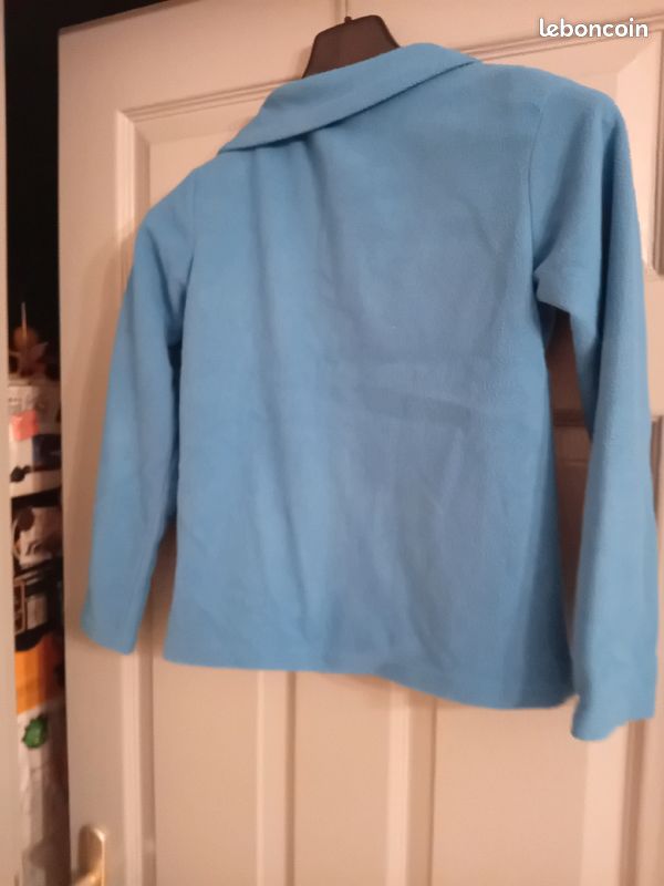 Gilet polaire zippé garçon taille 10 ans (image 2)