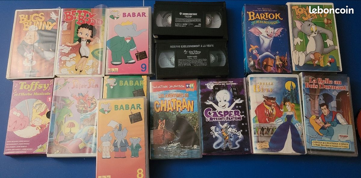 Cassettes VHS Walt Disney et autres dessins animés (image 6)