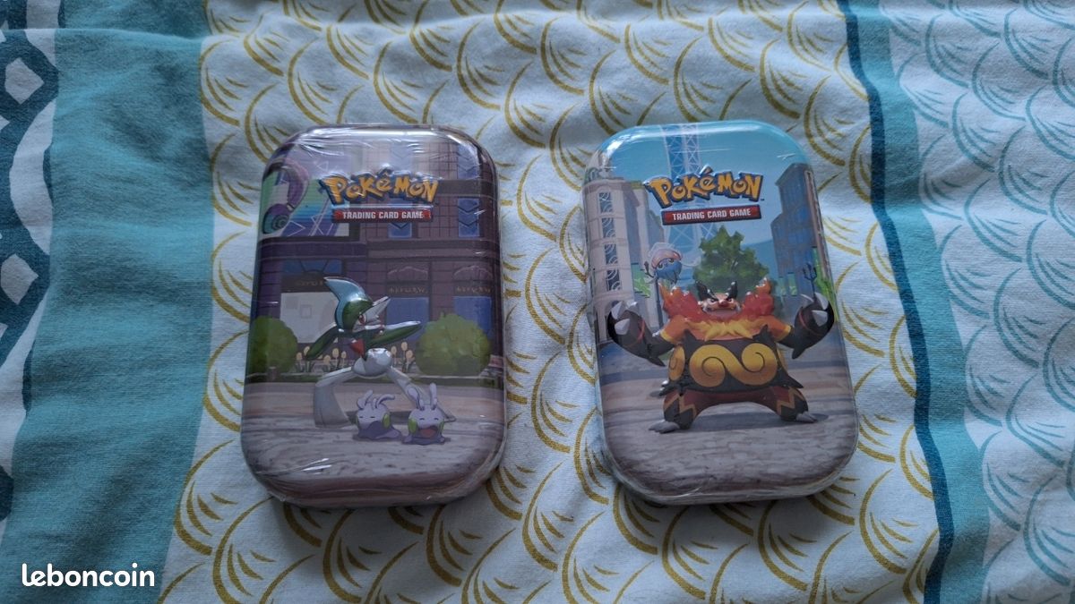 Lot de 2 mini-tins Pokémon Illumis (image 1)