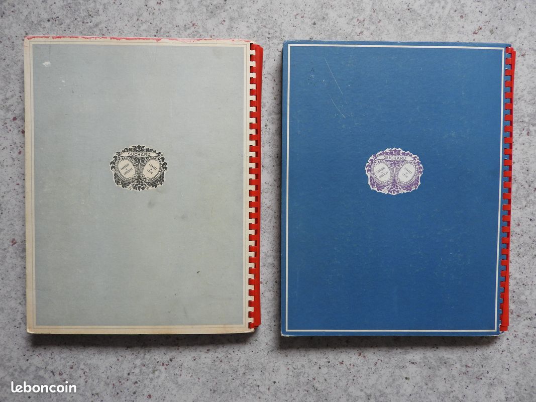 2 Albums Complets La Plus Belle Histoire des Temps Vignettes chocolat Suchard (image 2)