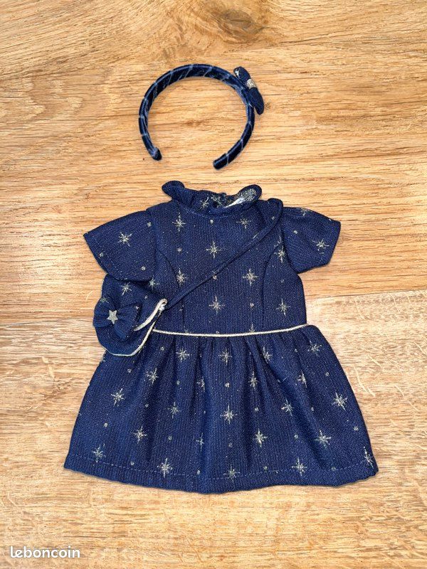 36 cm Sergent Major Ensemble robe de fête avec sac et serre tête (image 4)