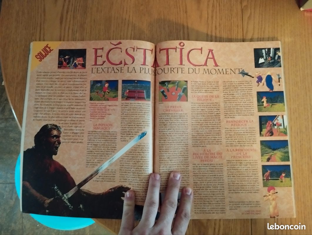 Magazine Joystick N°56 (Janvier 1995) Wing Commander III, Warcraft, Star Wars (image 11)