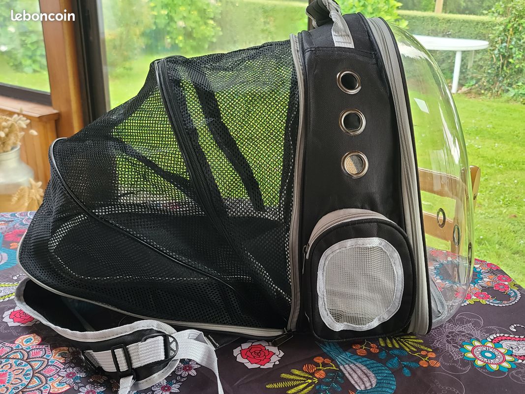 Sac de transport bulle pour chat ou petit chien Accessoires animaux