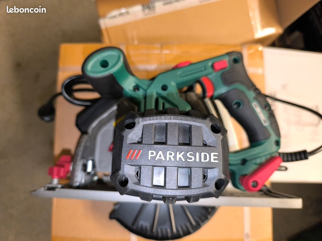 Parkside® PHKS 1350 E4 Scie circulaire manuelle 1350 W 230 V électrique