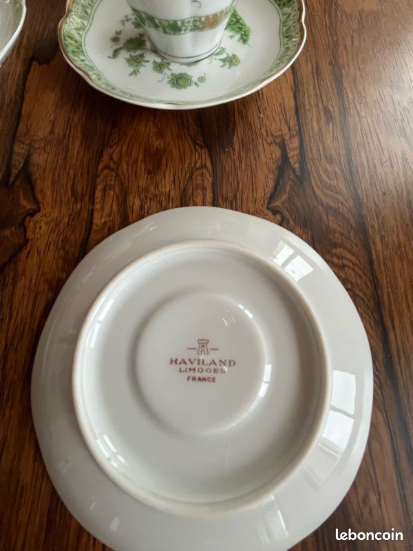 12 tasses à café Arbre de vie Haviland (image 3)