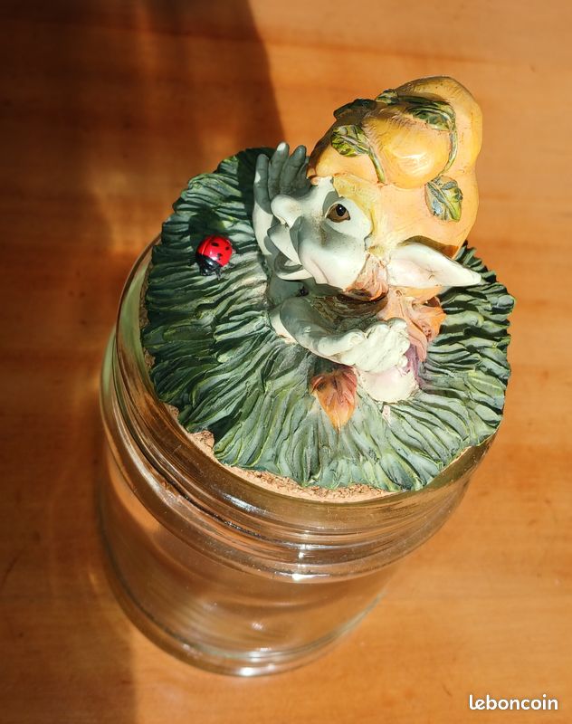 Pot en verre avec bouchon liège farfadet (image 4)