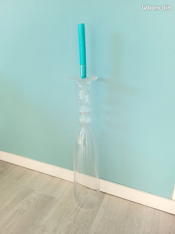 Grand BOUGEOIR verre modernes (image 1)