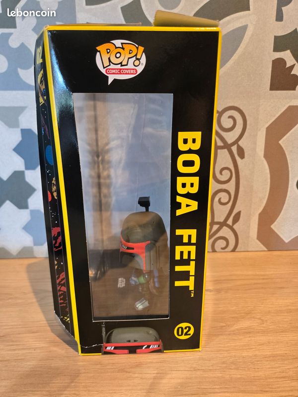 Funko Pop! Comic Covers - Star Wars (1977) Boba Fett Issue #68 The Search Begins - Édition Limitée Collectionnable