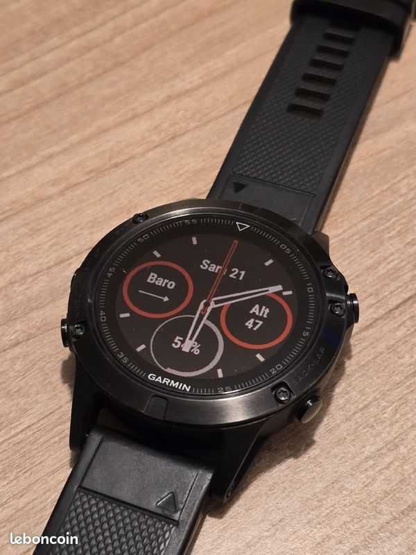 Montre Garmin Fenix 5 Sapphire (image 4)