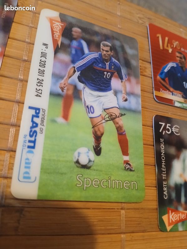 TRADING CARD ONZE MONDIAL FRANCE 1998 VS