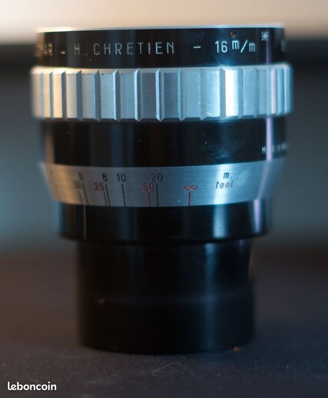 Objectif anamorphique benoist Berthiot 16 mm - Photo, audio & vidéo