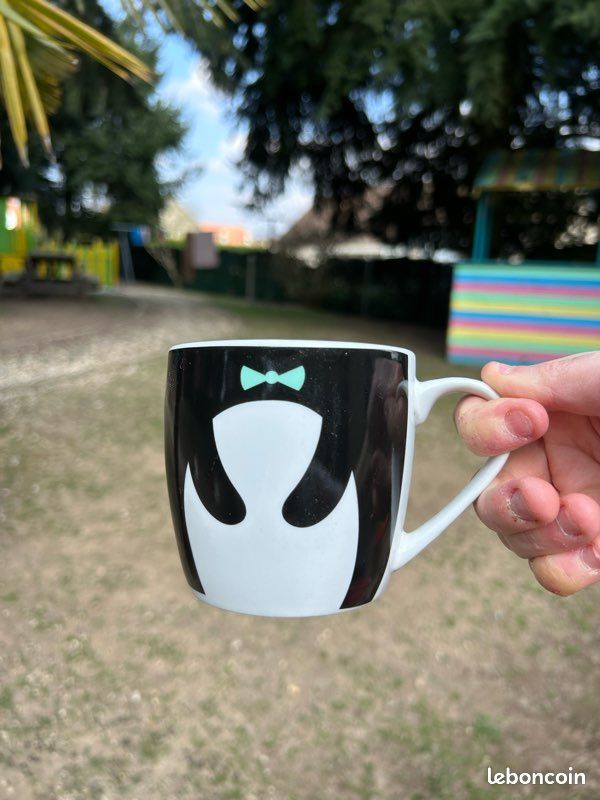 Grand Mug Pingouin 16oz - Tasse De Voyage Rigolote - Neuf Sans Boîte