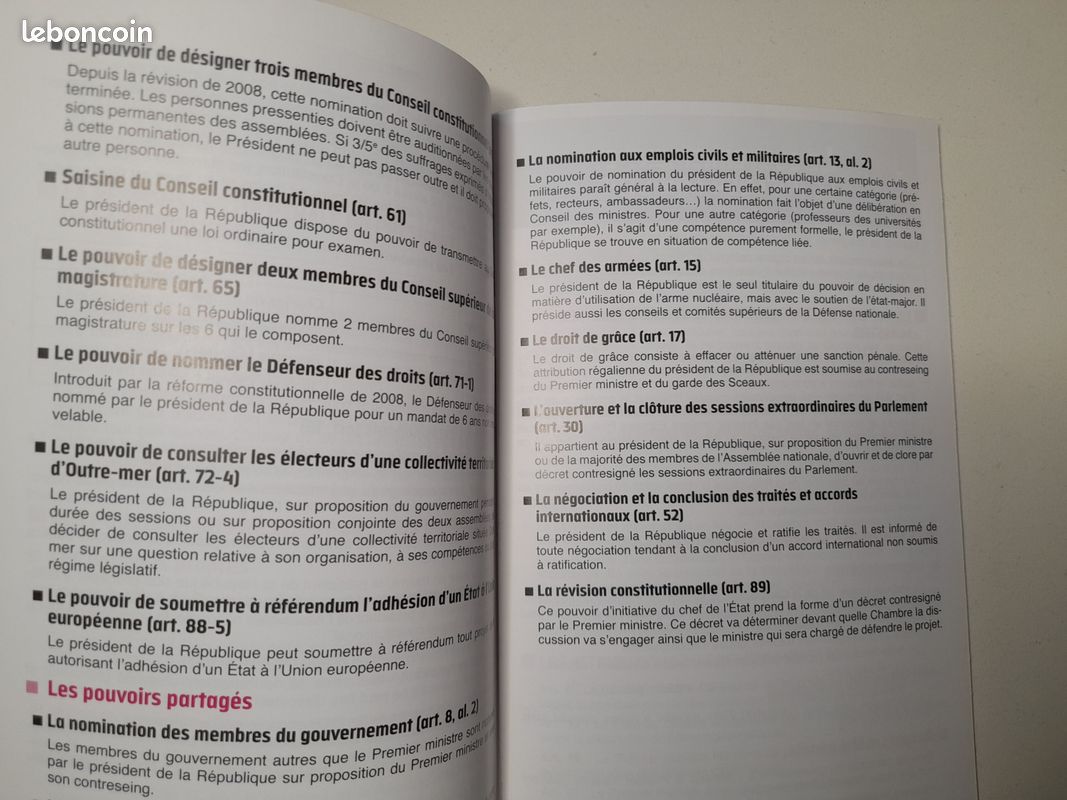 Institutions de la Vème République – Comprendre le fonctionnement de la République française (Gualino) (image 3)