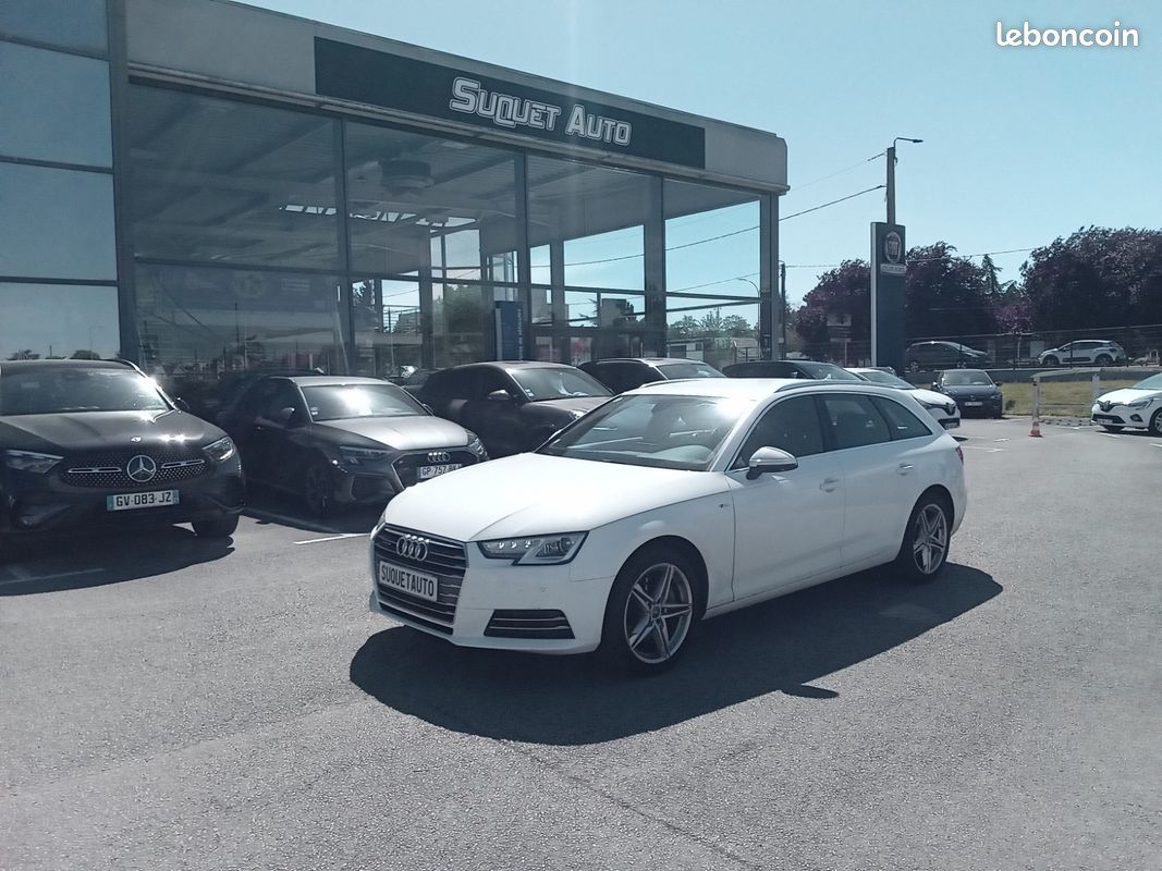 AUDI A4 AVANT 2.0 TDI 190 S tronic 7 Quattro S line / VENTE DESTINÉE UNIQUEMENT A PROFESSIONNEL DE L'AUTOMOBILE (image 1)