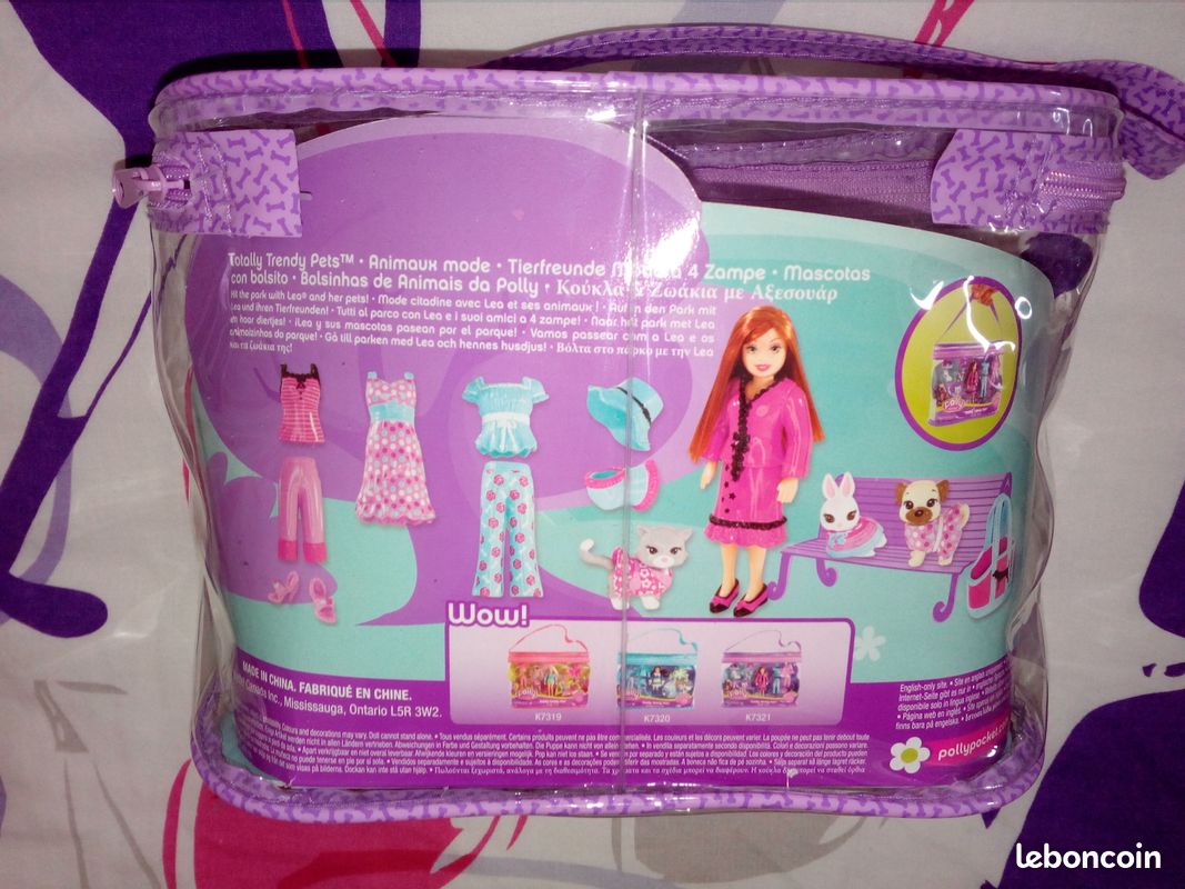 Trousse "Polly pocket Totally trendy Pets" Jouet Fille dés 4 ans (image 3)