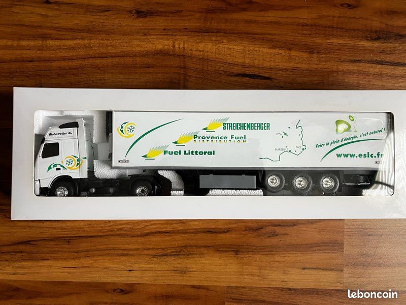Eligor 1/43 Semi-remorque Volvo FH 3 Tautliner - MTM Malgogne (Réf 114672)