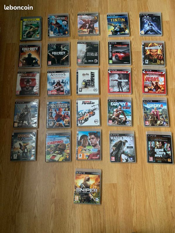 Lot de jeux PS3 (image 1)