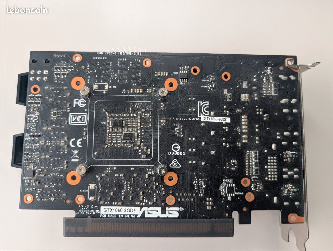 Carte graphique Asus GTX1060 (image 2)