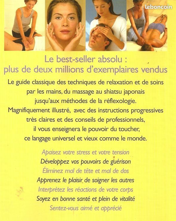 Le Massage - Le Guide Complet, Étape Par Étape, Des Techniques Occidentales Et Orientales - Lidell L (image 2)