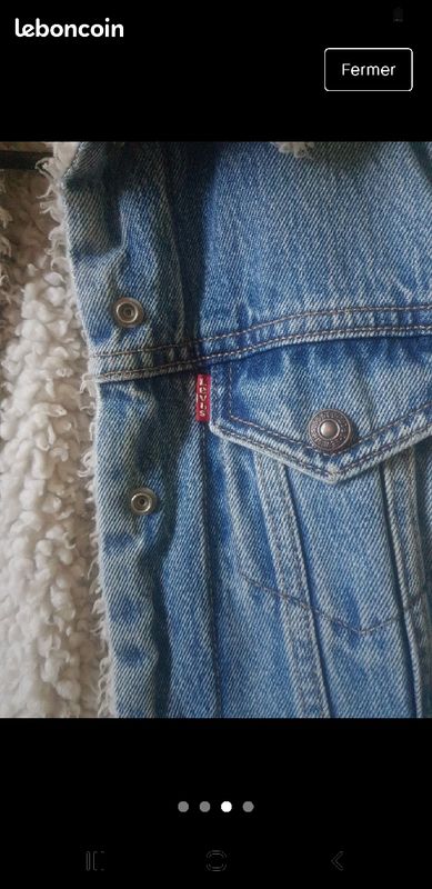 Veste hiver levi's taille Xs (image 2)