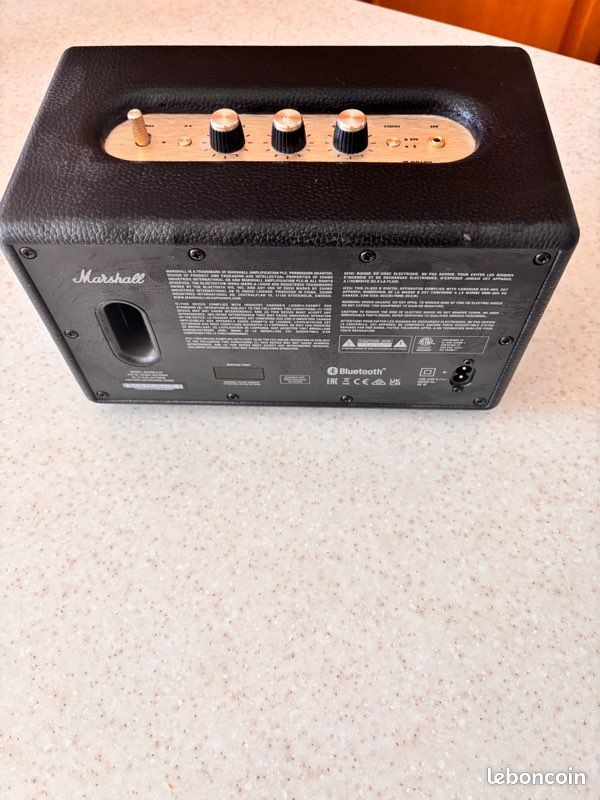 Enceinte Marshall Acton II Noir - Filaire Et Bluetooth - Occasion Bon État