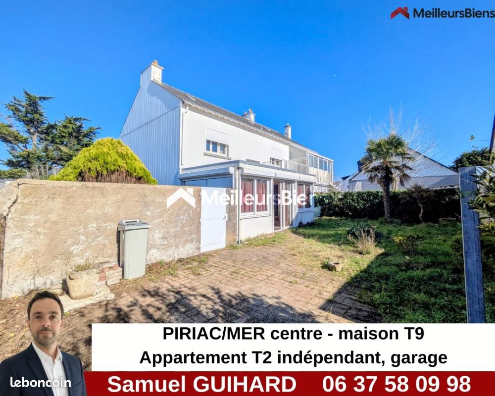 Maison 9 pièces 191 m² · à Piriac-sur-Mer · 191 m² · 496 800 €