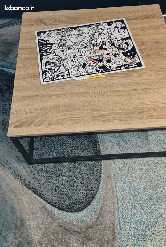 Ensemble fauteuil et table basse (image 3)