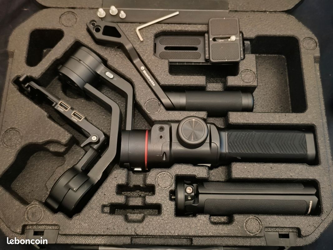 Manfrotto MVG220 – Stabilisateur 3 axes – Très bon état (image 1)