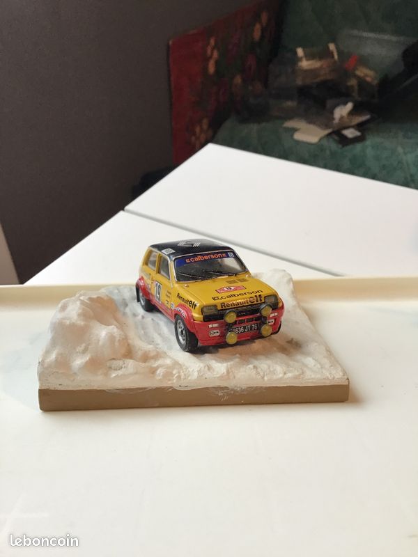 Renault 5 Alpine Gr2 Rallye Monte Carlo 1978 Ragnotti/Andrié Spark 1:43
