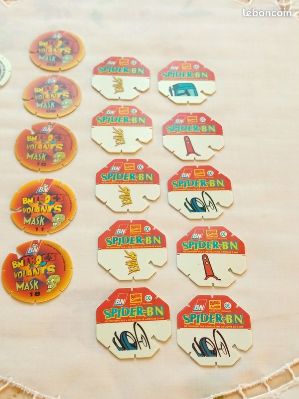 Collection BN 20 Pogs plastifiés (image 4)