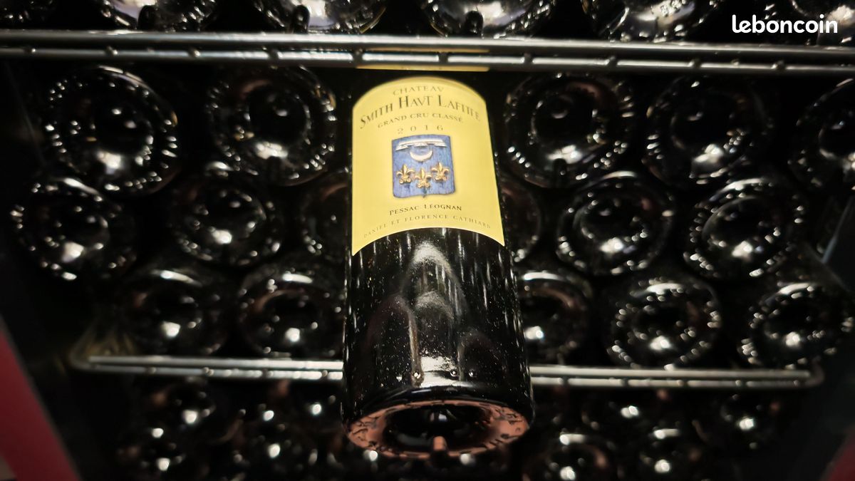 A saisir, rare - Caisse de 12 bouteilles Smith Haut Lafitte 2016 en cave de vieillissement (image 3)