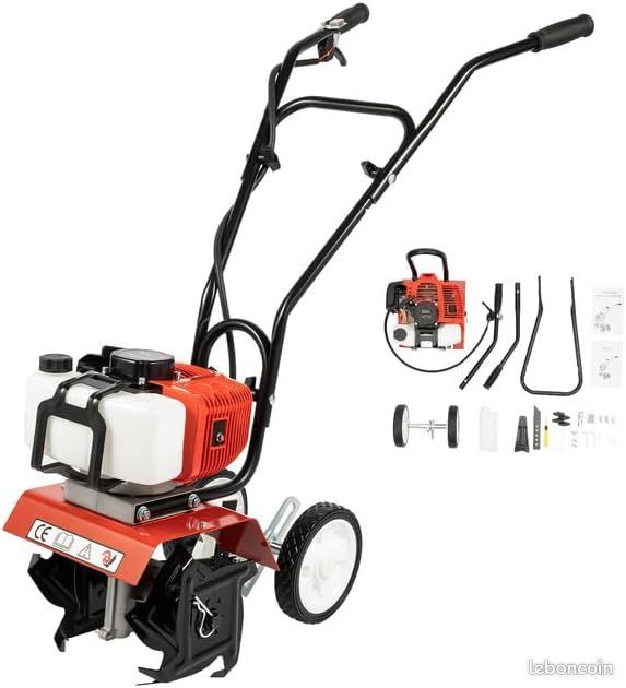 Motoculteur à essence 2 temps 1700 W (image 1)