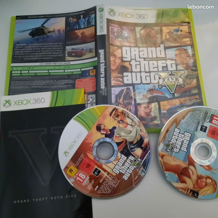 Grand Thief Auto 5 - Xbox 360 Lt3.0-(ler Descrição) Gta Lv