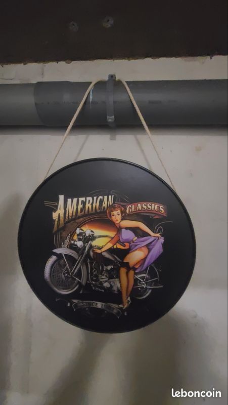 Plaque Dibond Enseigne Voxan, déco garage moto, décoration panneau