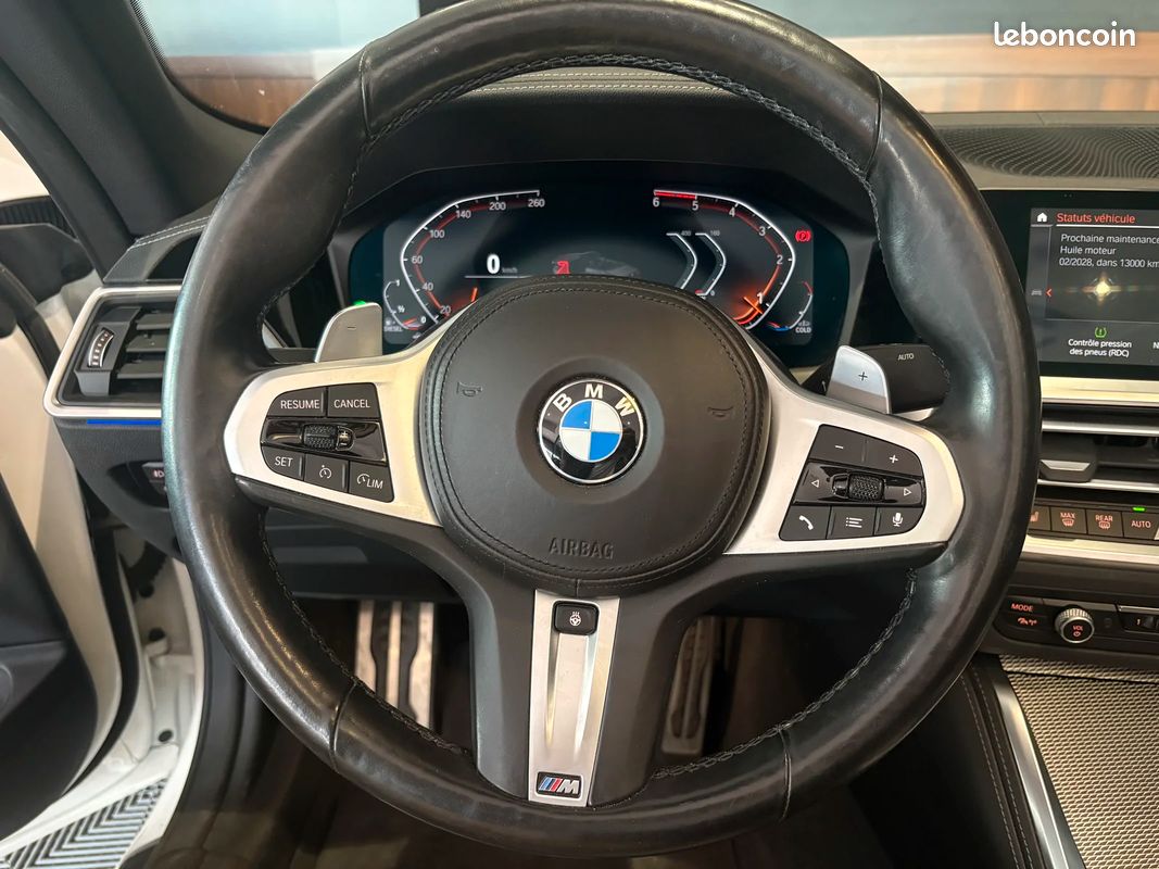 Bmw SERIE 4 420 d M Sport / BOITE AUTO / CAMERA 360 / GARANTIE BMW 02/2028 (image 9)